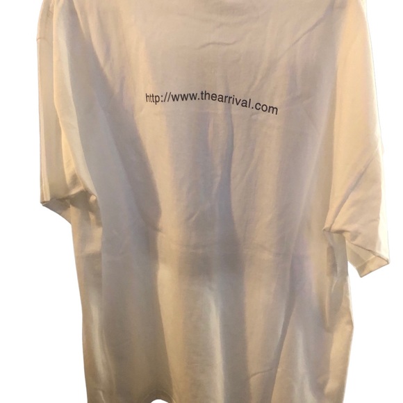 Vintage 1996 The Arrival Movie Promo Tshirt XL Sci-Fi Charlie Sheen NWOT - Picture 2 of 10